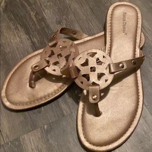 Women’s Pierre Dimas Rose Gold Sandal